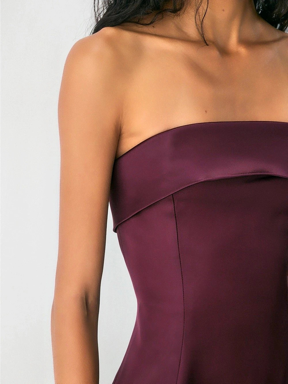 Satin Mini Dress